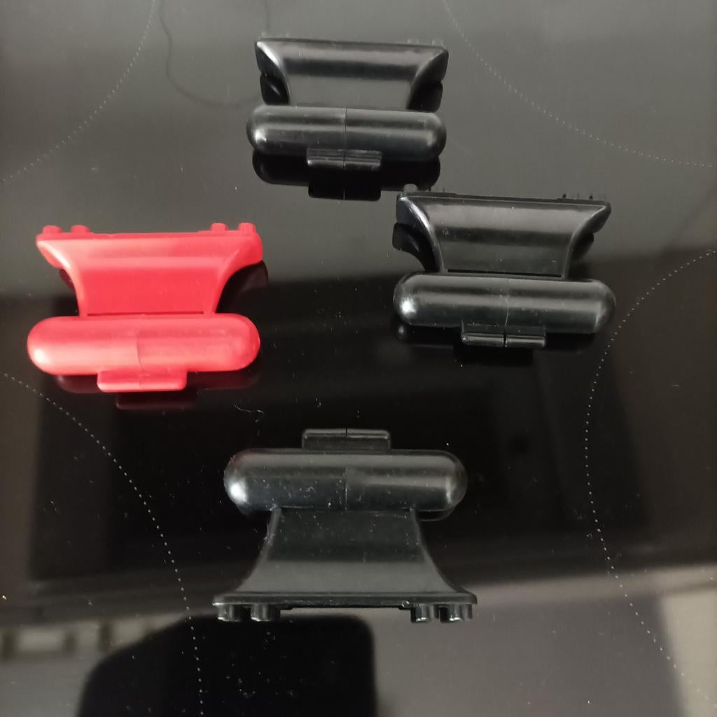 Lego kiel bootgewicht - Zwart en rood, Gebruikt, Overige thema's, Lego, Accessoire