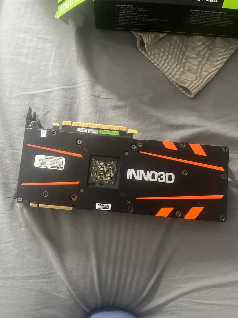 Inno3D GeForce RTX 2080 Ti - Zo goed als nieuw, PCI-Express 3, HDMI, GDDR6, Ophalen of Verzenden