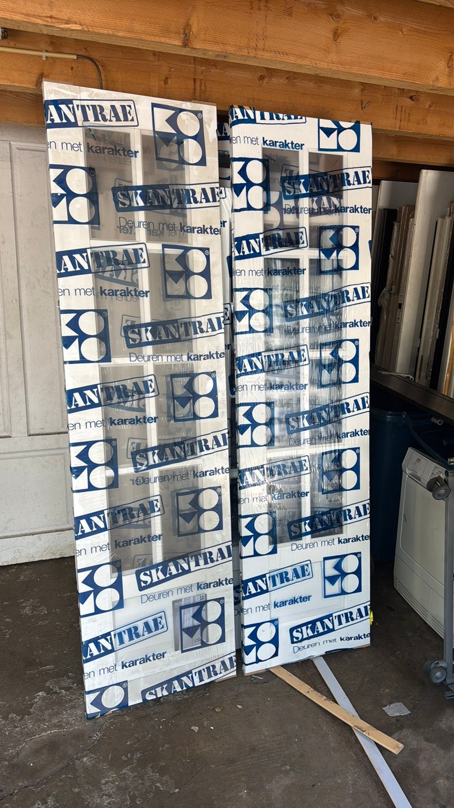 2x paneeldeur 78x231.5 cm sks 1204 nr 455
