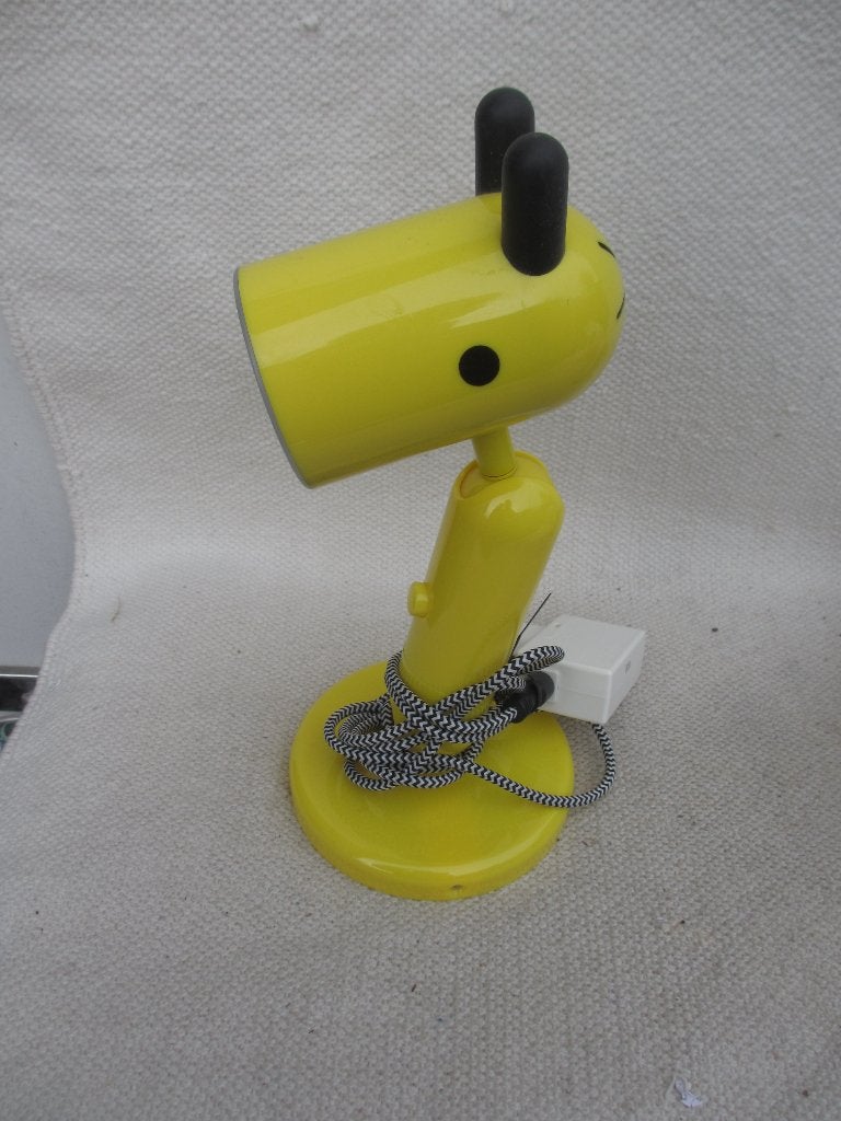 Ikea Krux tafellamp jaren 80 Monica Mulder, Kunststof, Gebruikt, Vintage, Met schakelaar