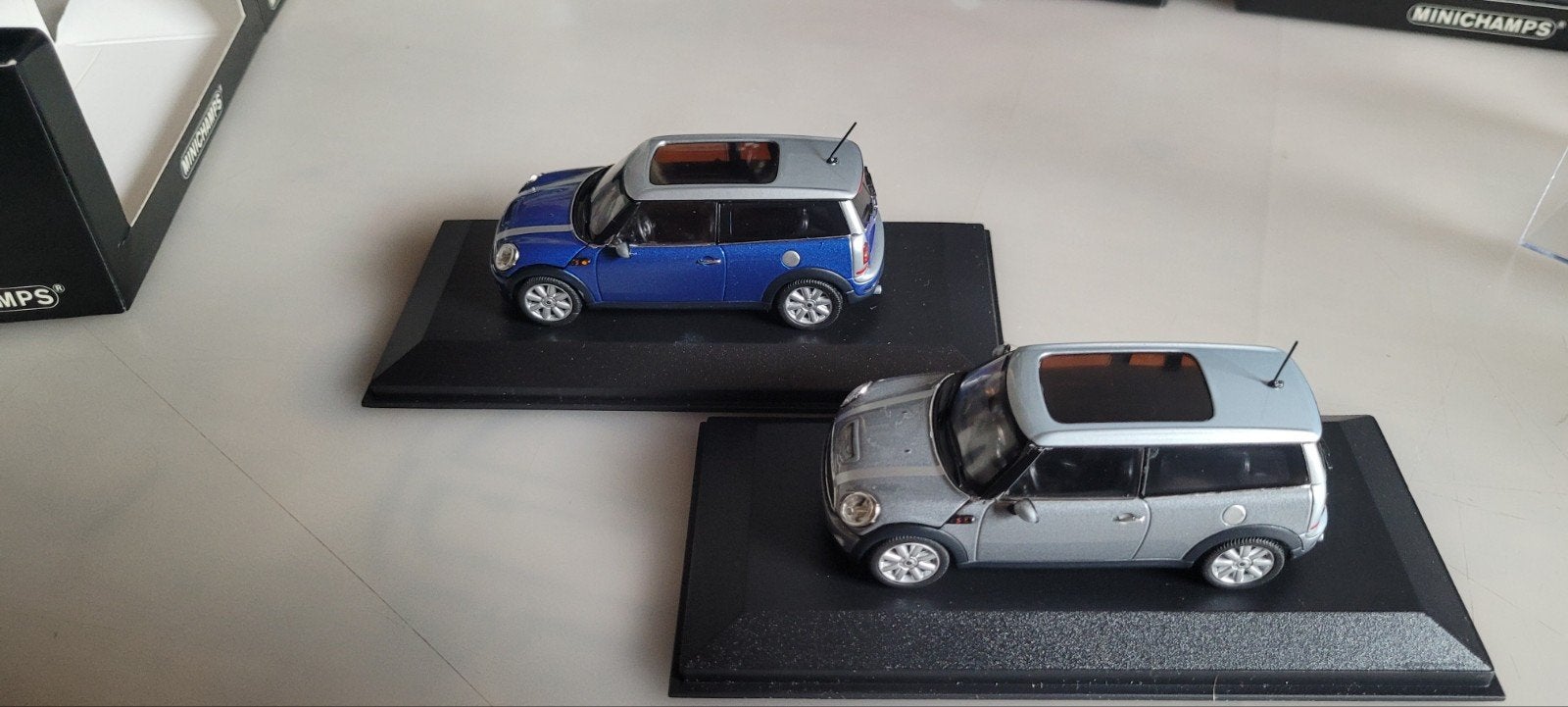 Minichamps 2007 Mini Cooper S Clubman Sample modellen, Ophalen of Verzenden, Zo goed als nieuw, Auto, MiniChamps