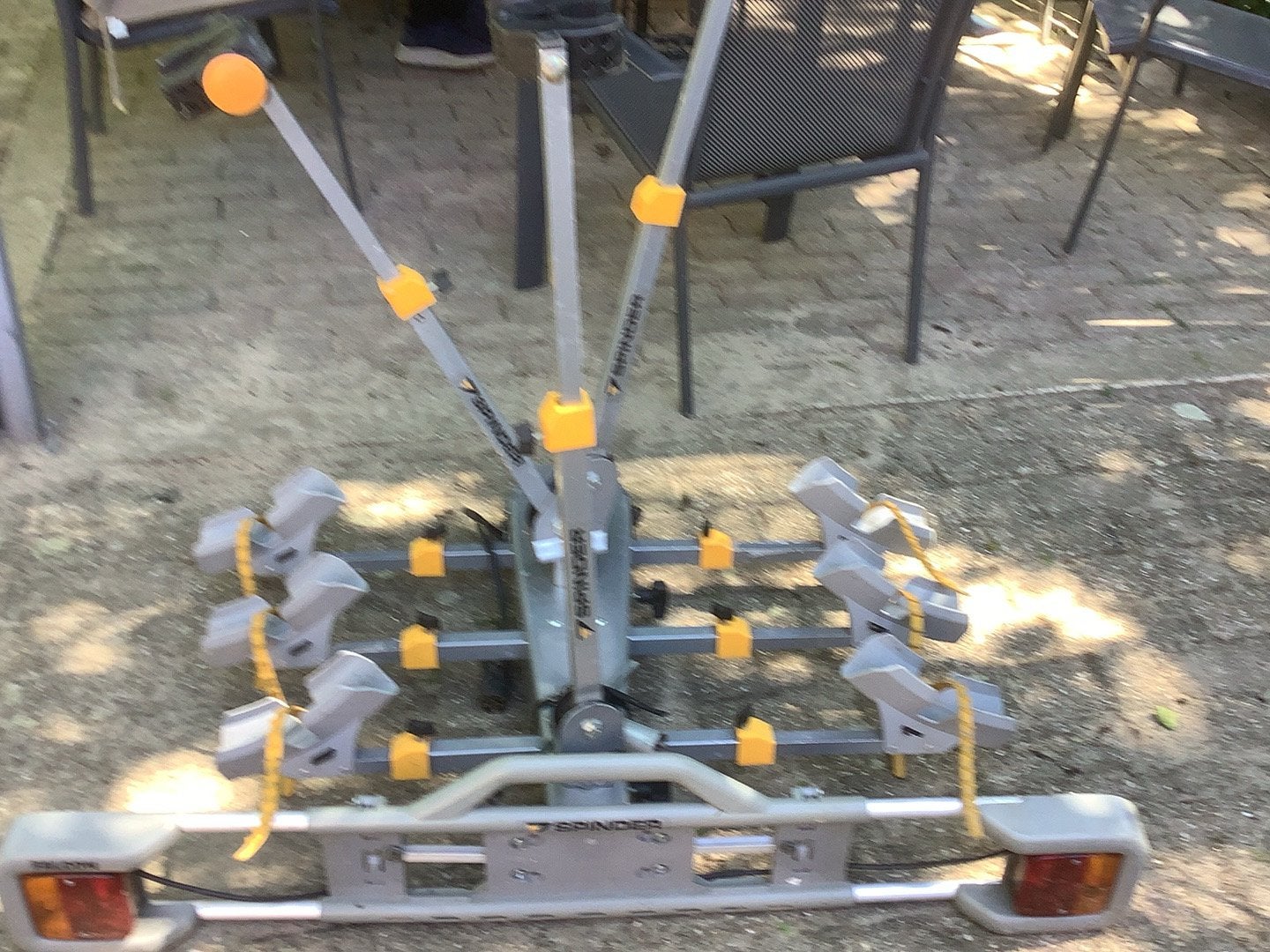 Fietsendrager 3 fietsen, Ophalen, 3 fietsen of meer, Gebruikt, Trekhaakdrager
