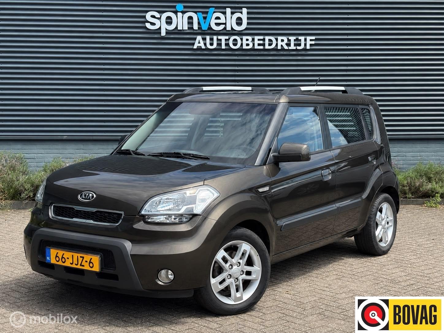 Kia Soul 1.6 X-tra - Airco - LM velgen - Airco - Elektrische, Voorwielaandrijving, 1591 cc, 4 cilinders, Bruin