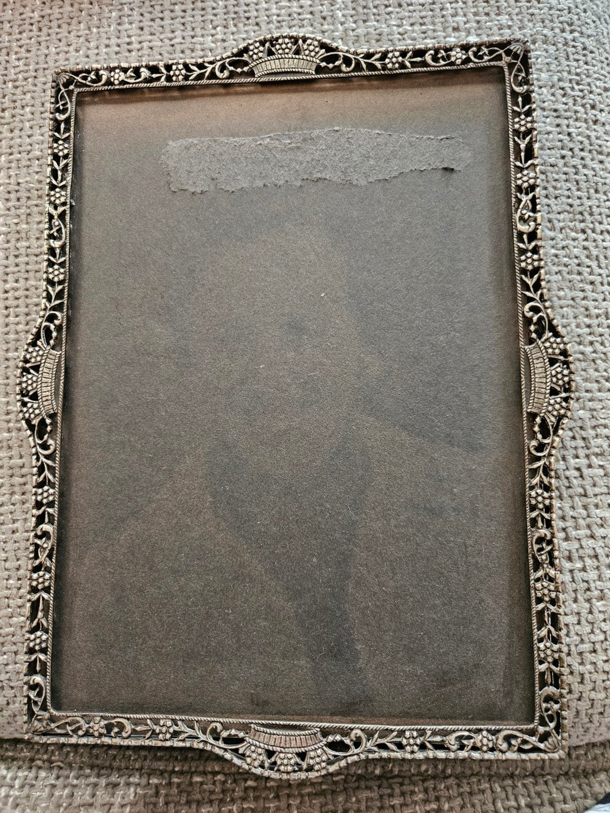 zilveren Antieke fotolijst, sierlijk gemerkt, Ophalen of Verzenden