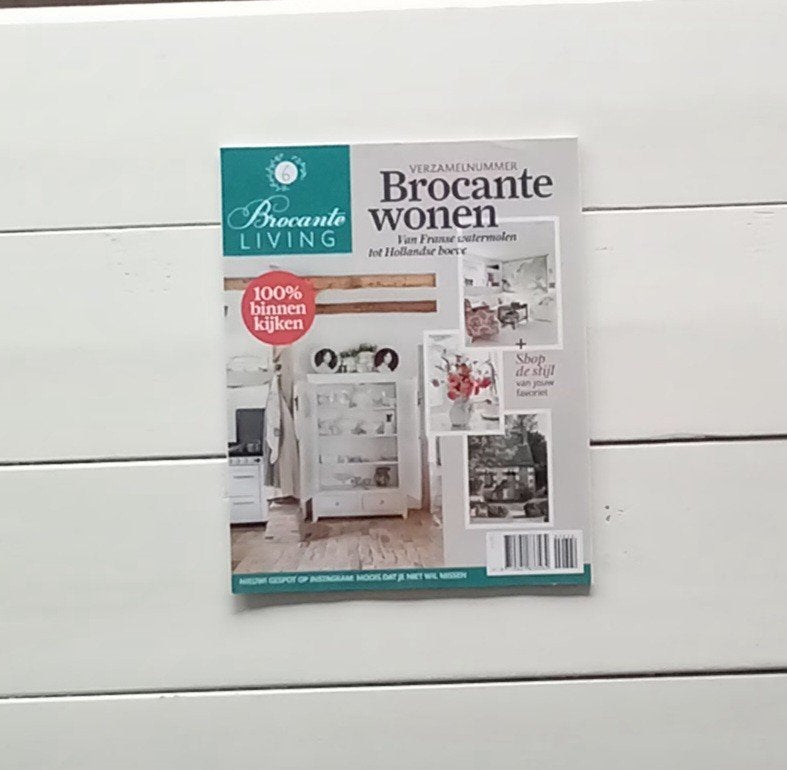 Brocante Living, Ophalen of Verzenden, Zo goed als nieuw