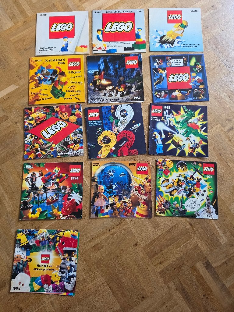 Oude lego catalogus, Ophalen of Verzenden, Gebruikt, Lego