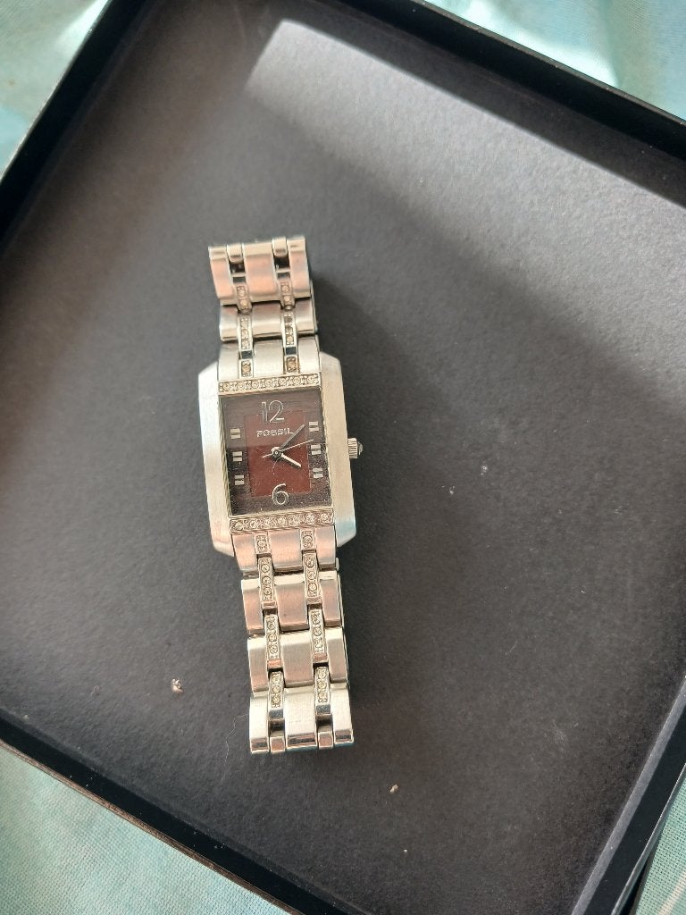 Fossil, Staal, Gebruikt, Staal, Fossil