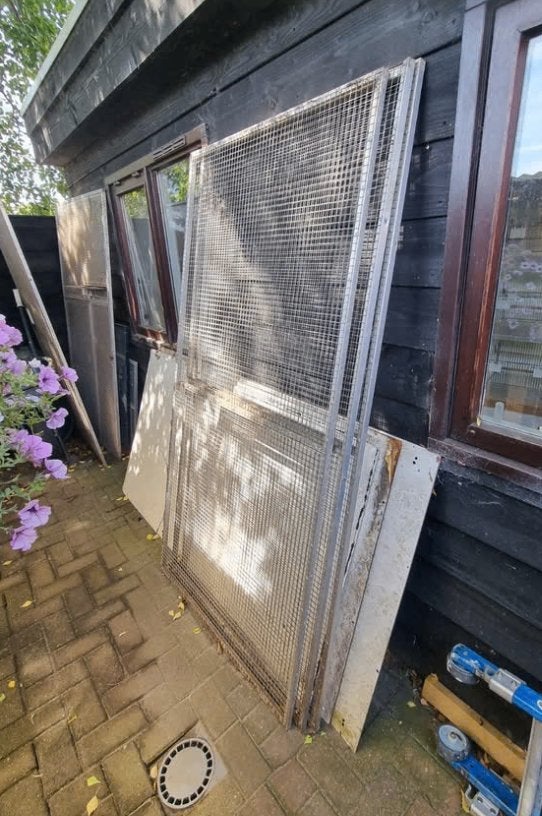 Voliere delen, Ophalen, Gebruikt, Aluminium, Volière