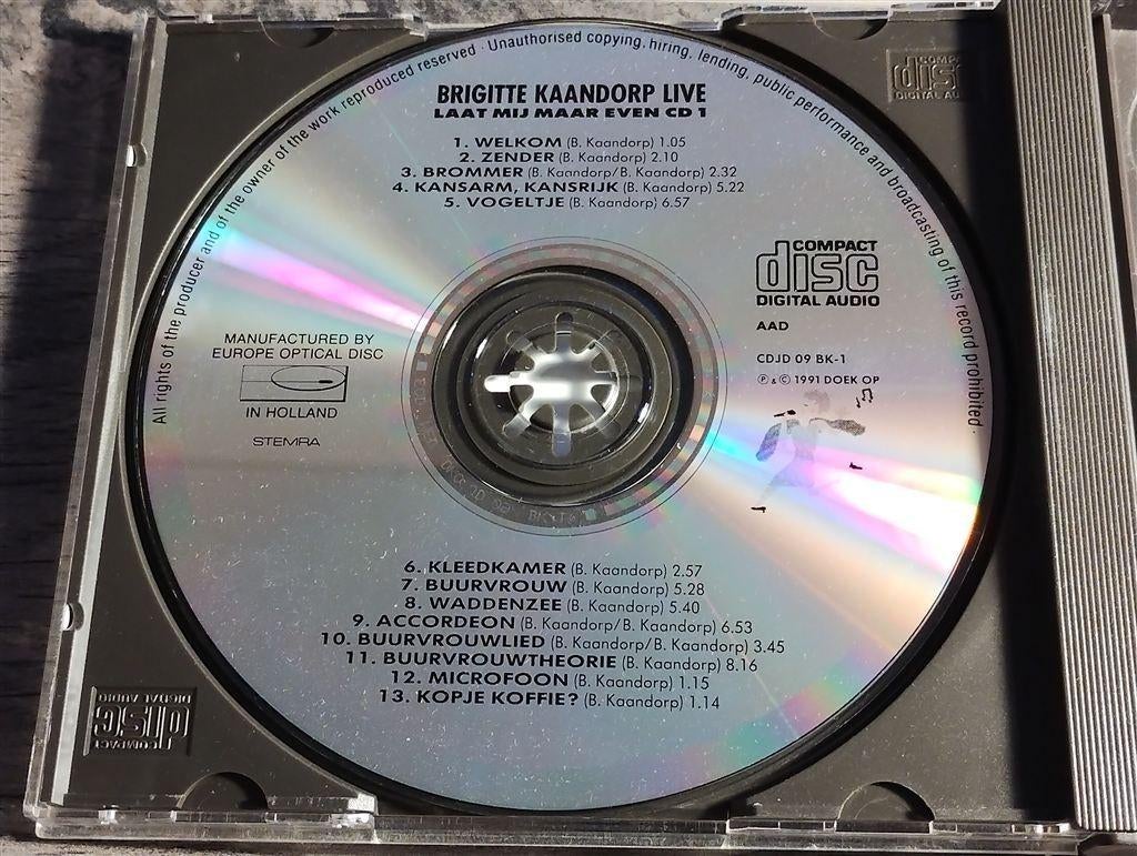 Brigitte Kaandorp ‎- Laat Mij Maar Even [2CD], Ophalen of Verzenden, Zo goed als nieuw
