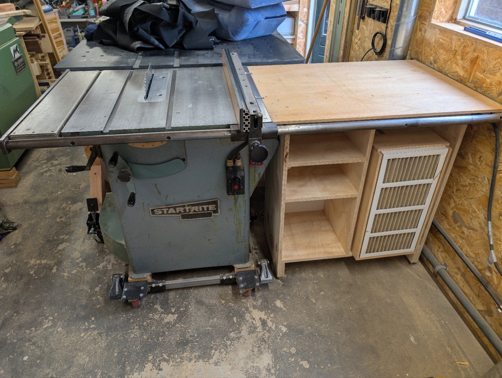 Startrite zaagtafel tafelzaag, Doe-het-zelf en Verbouw, Gereedschap | Zaagmachines, Ophalen, Gebruikt, Cirkelzaag, Startrite