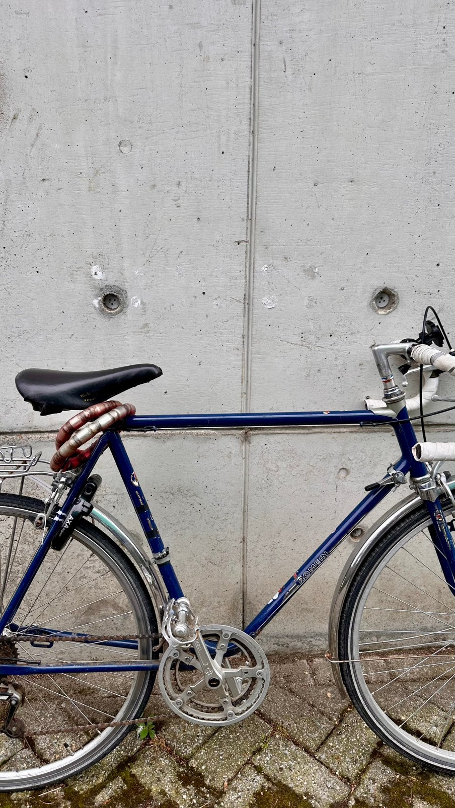 Vintage 1980 racing bike, Minder dan 10 versnellingen, 61 tot 65 cm, Overige merken, Titanium