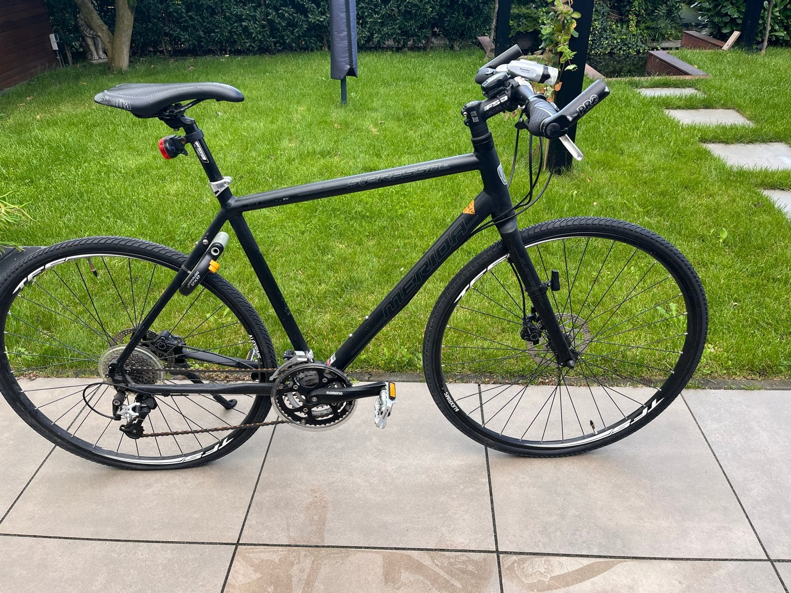 Merida Spresso 700 - Herenfiets met schijfremmen, Gebruikt, Overige maten, Meer dan 20 versnellingen, Schijfrem