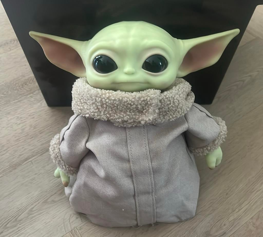 Yoda pop knuffel, Ophalen of Verzenden, Zo goed als nieuw, Actiefiguurtje