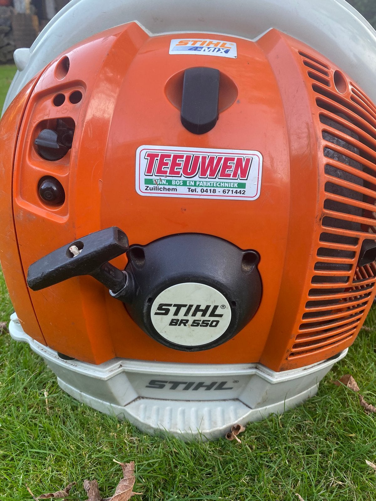 Hele nette stihl br550 bladblazer, Ophalen of Verzenden, Zo goed als nieuw, Benzine
