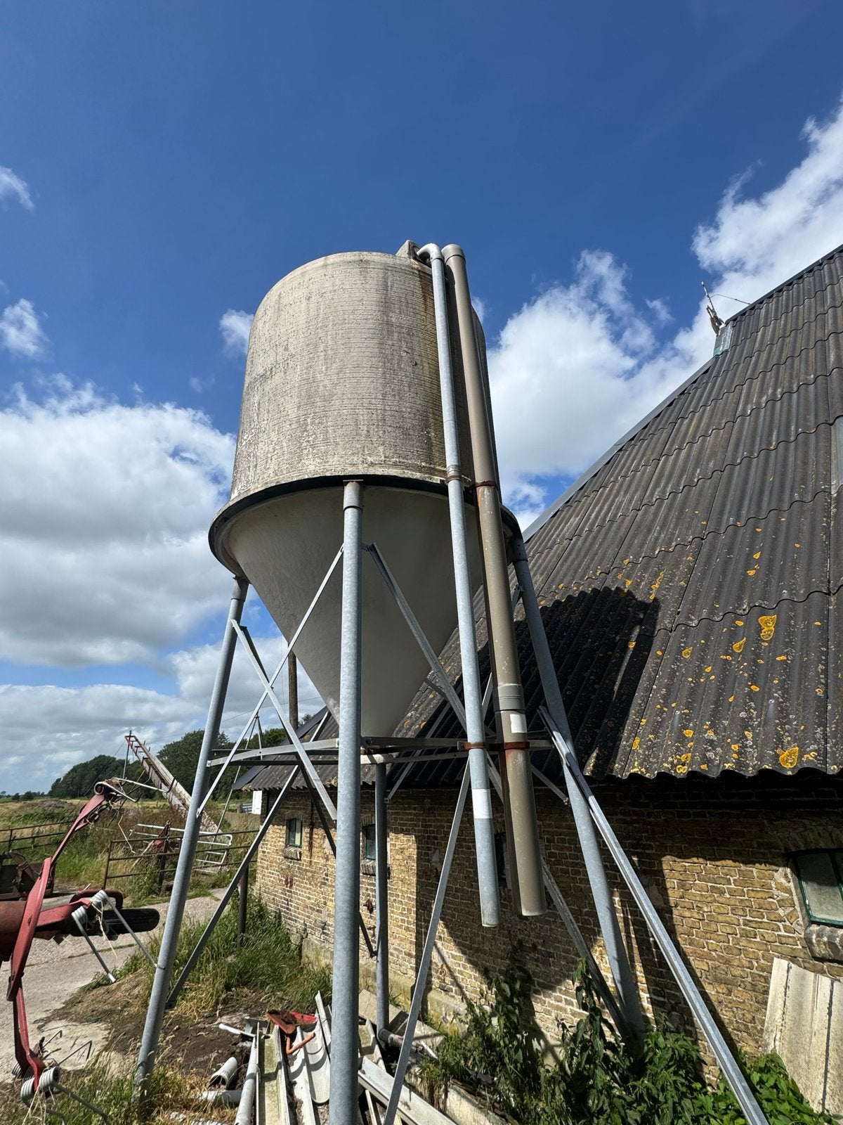 Kunstmest silo, Ophalen, Akkerbouw, Gewasbescherming en Bemesting