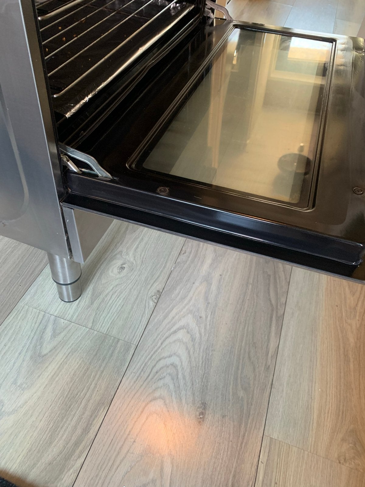 Goed onderhouden Bosch oven en gasfornuis 90 cm, Witgoed en Apparatuur, Fornuizen, Ophalen, Gebruikt, 60 cm of meer, Gas