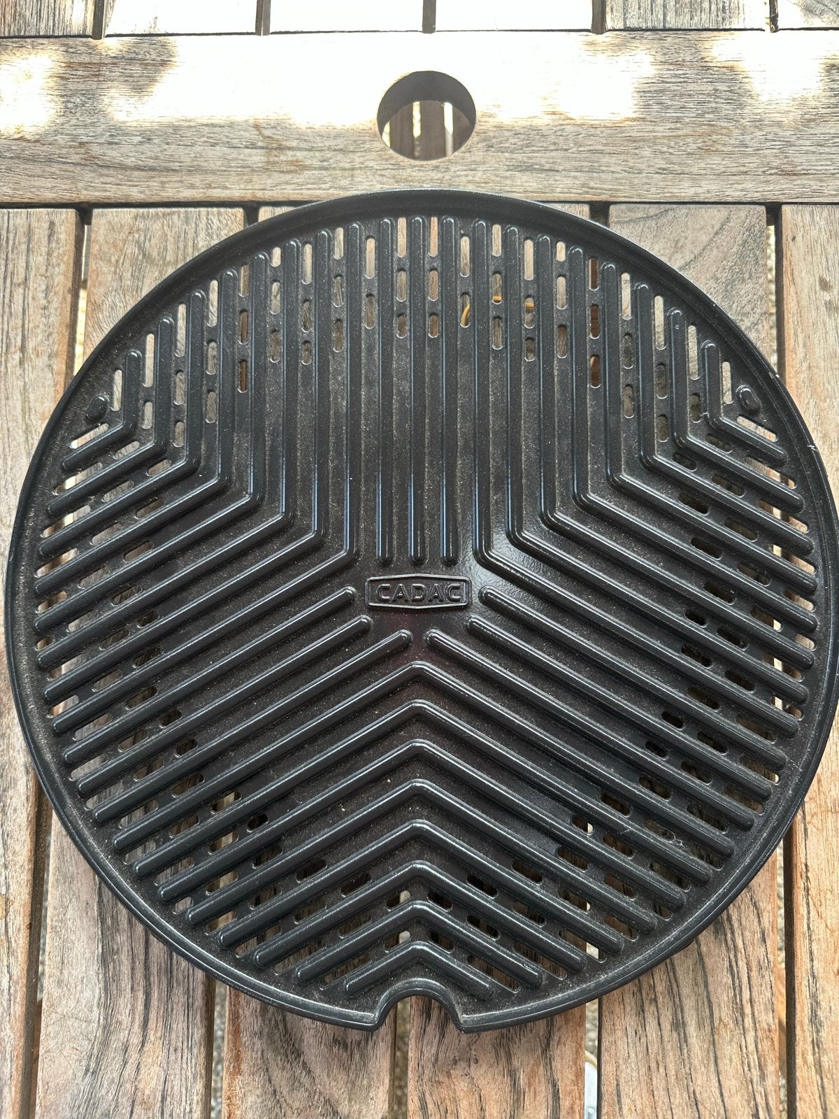 Cadac Braai/Grillplaat 38 cm - Zo goed als nieuw, Ophalen of Verzenden, Zo goed als nieuw