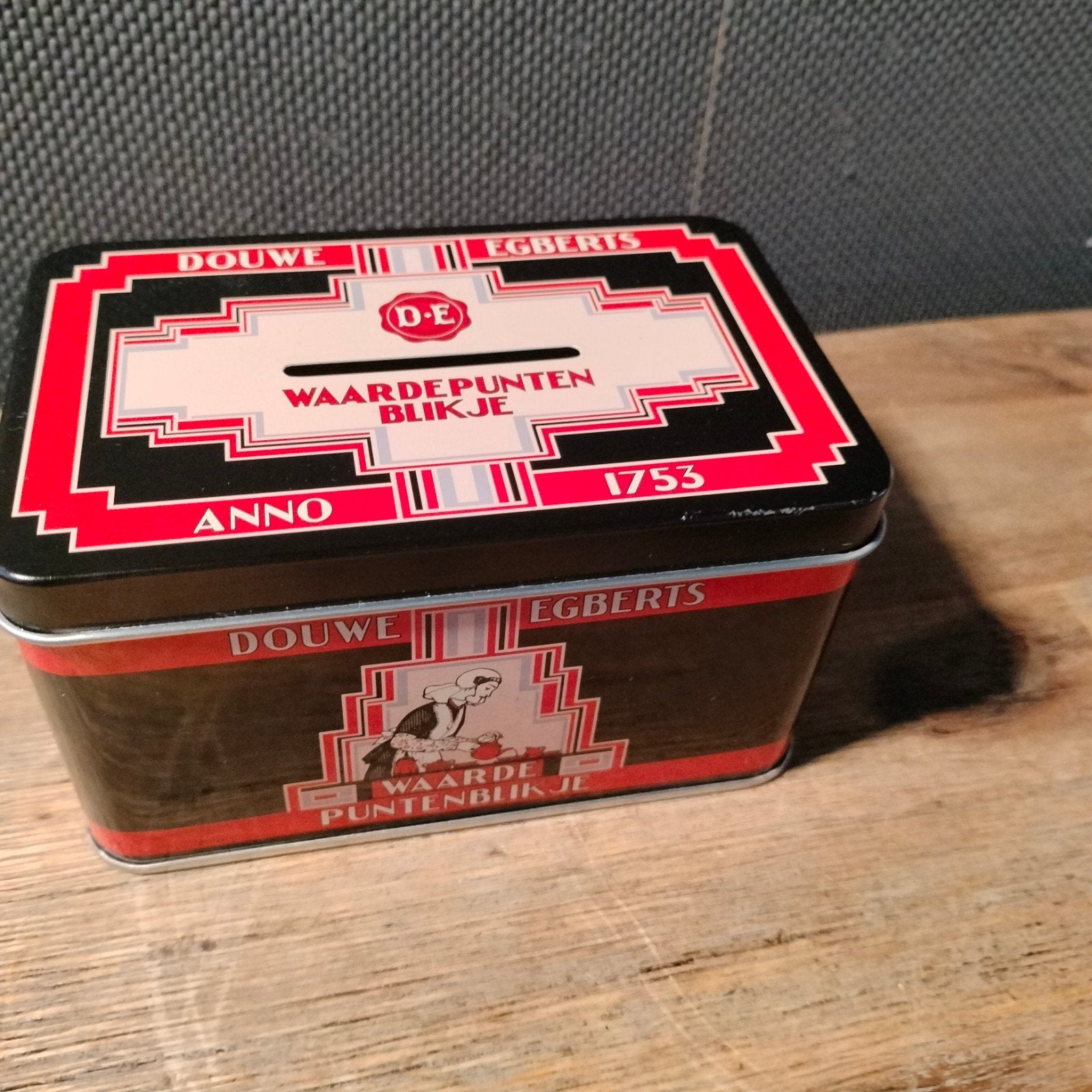 Douwe Egberts Waardepunten Blikje - Zo goed als nieuw, Ophalen of Verzenden, Zo goed als nieuw, Overige, Douwe Egberts