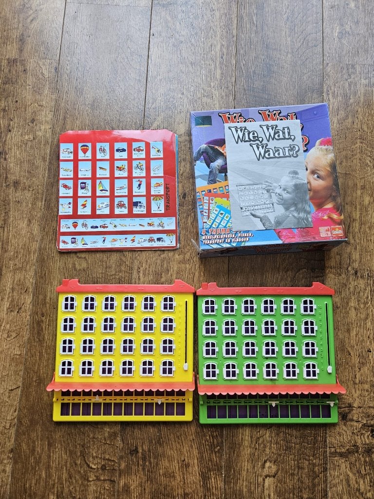 Wie, Wat, Waar? Spel, Een of twee spelers, Ophalen of Verzenden, Gebruikt, Goliath Games