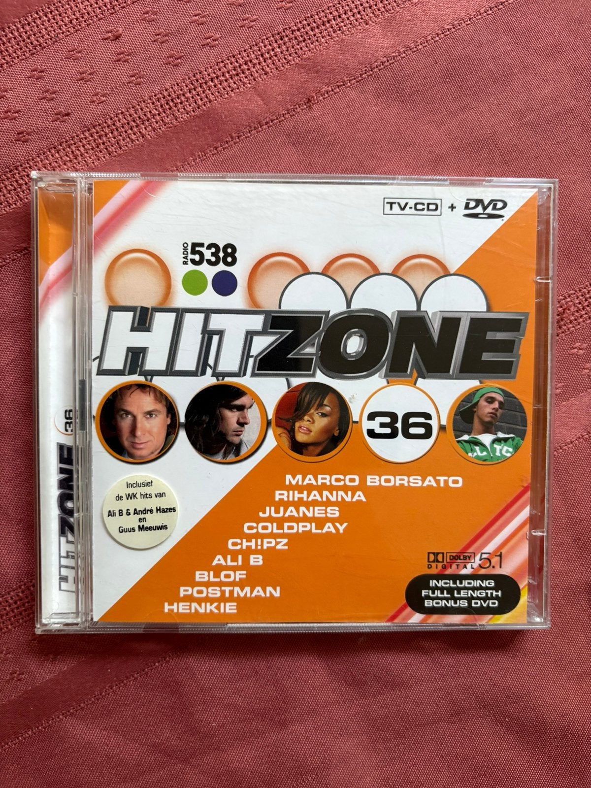 538 Hitzone 36 cd+dvd, Verzenden, Gebruikt, Pop, Verzamelalbum
