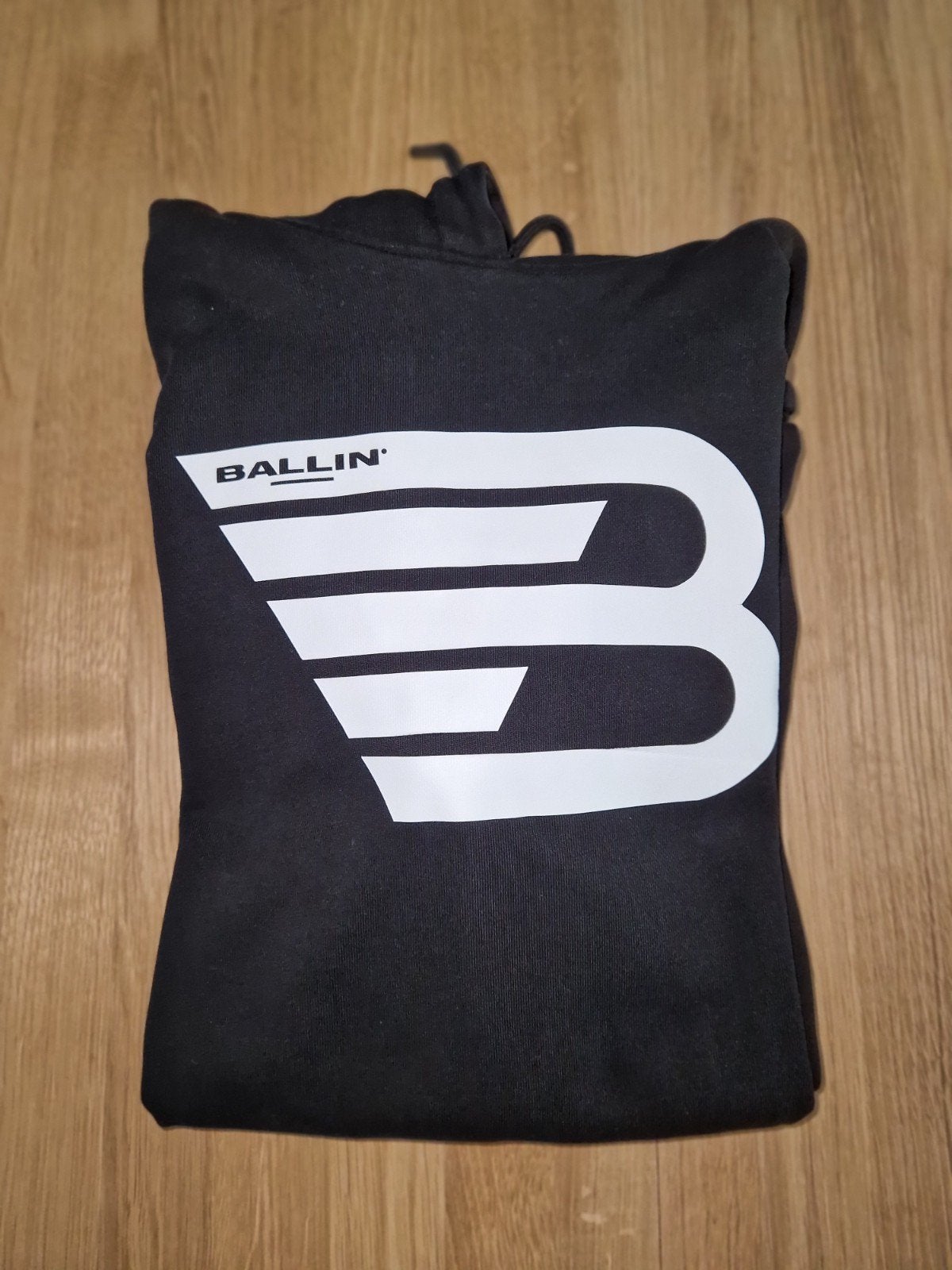 Hoodie Ballin zwart heren maat s, Ophalen of Verzenden, Tweedehands, Heren, Jas | textiel