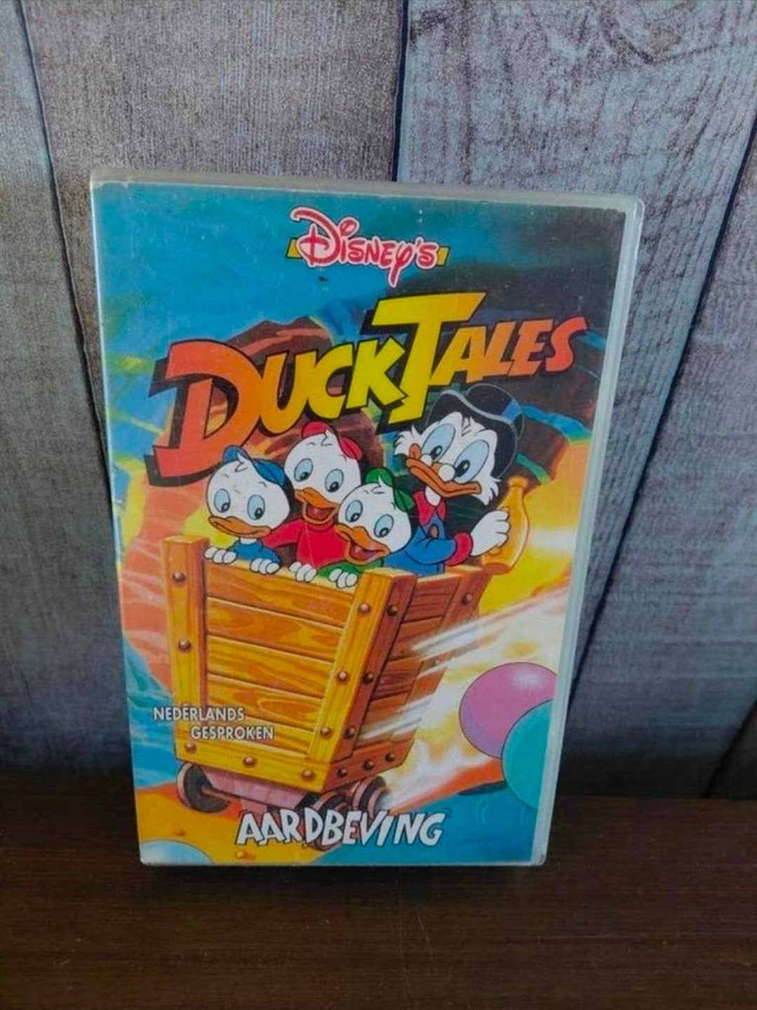 Ducktales aardbeving videoband. Disney., Cd's en Dvd's, Gebruikt, Tekenfilm, Alle leeftijden, Ophalen of Verzenden