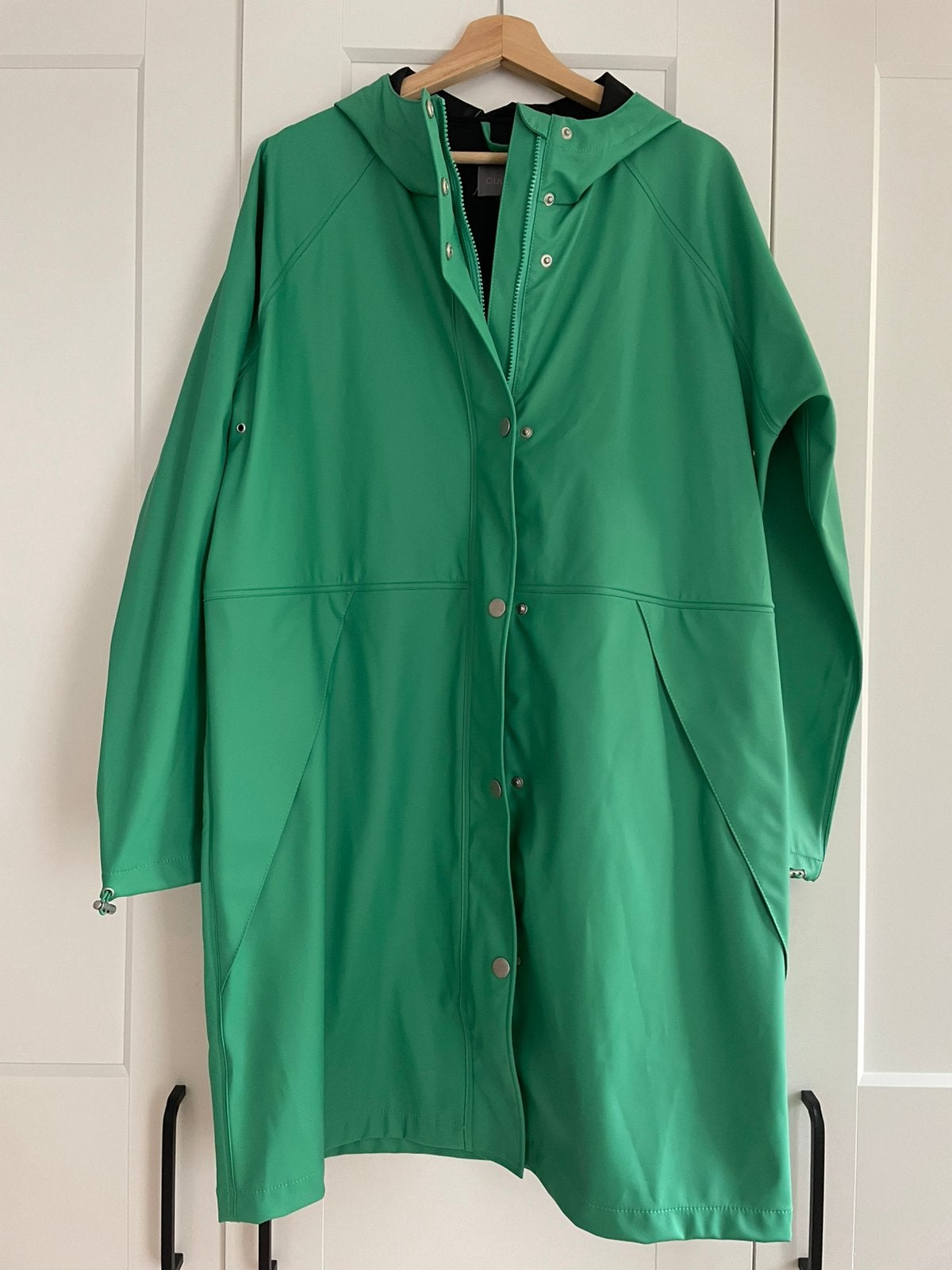 Culture dames regenjas groen met capuchon maat M, Ophalen of Verzenden, Zo goed als nieuw, Groen