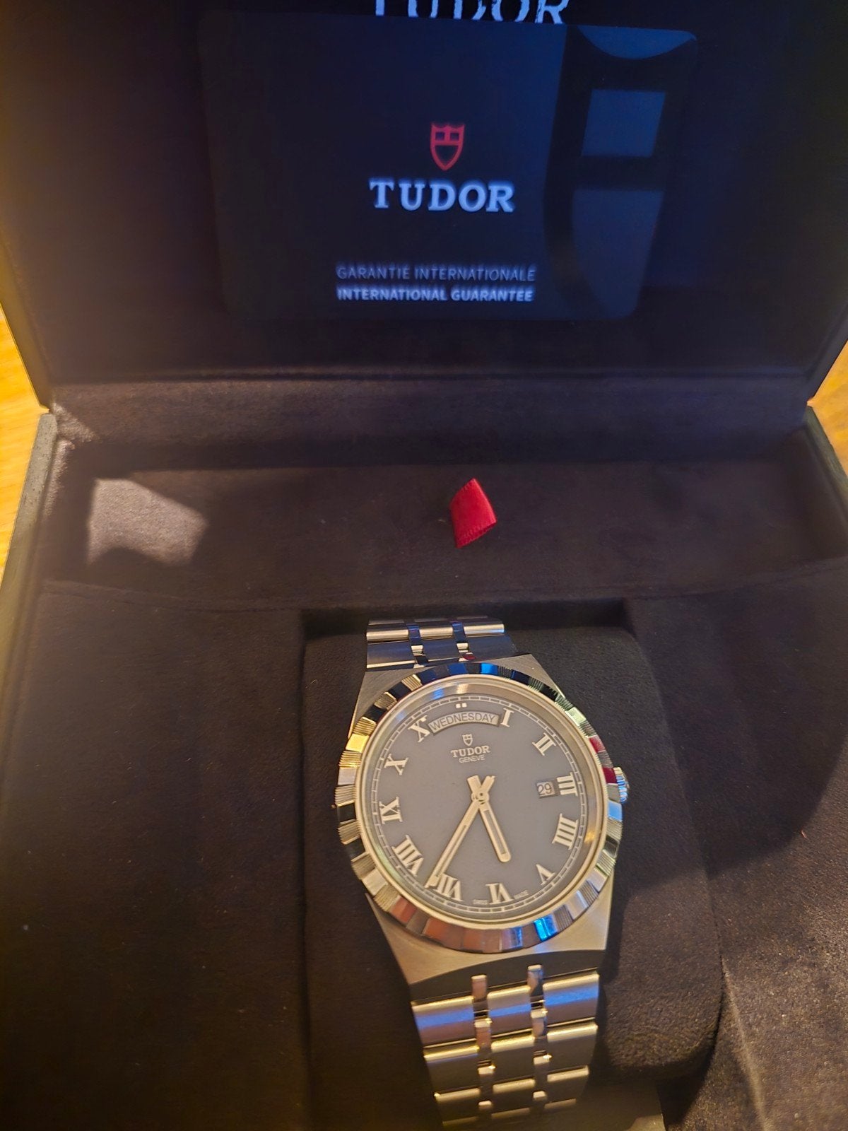 Tudor Royal Day-Date M28600-0005 - Zo goed als nieuw, Overige merken, Staal, Staal, Polshorloge