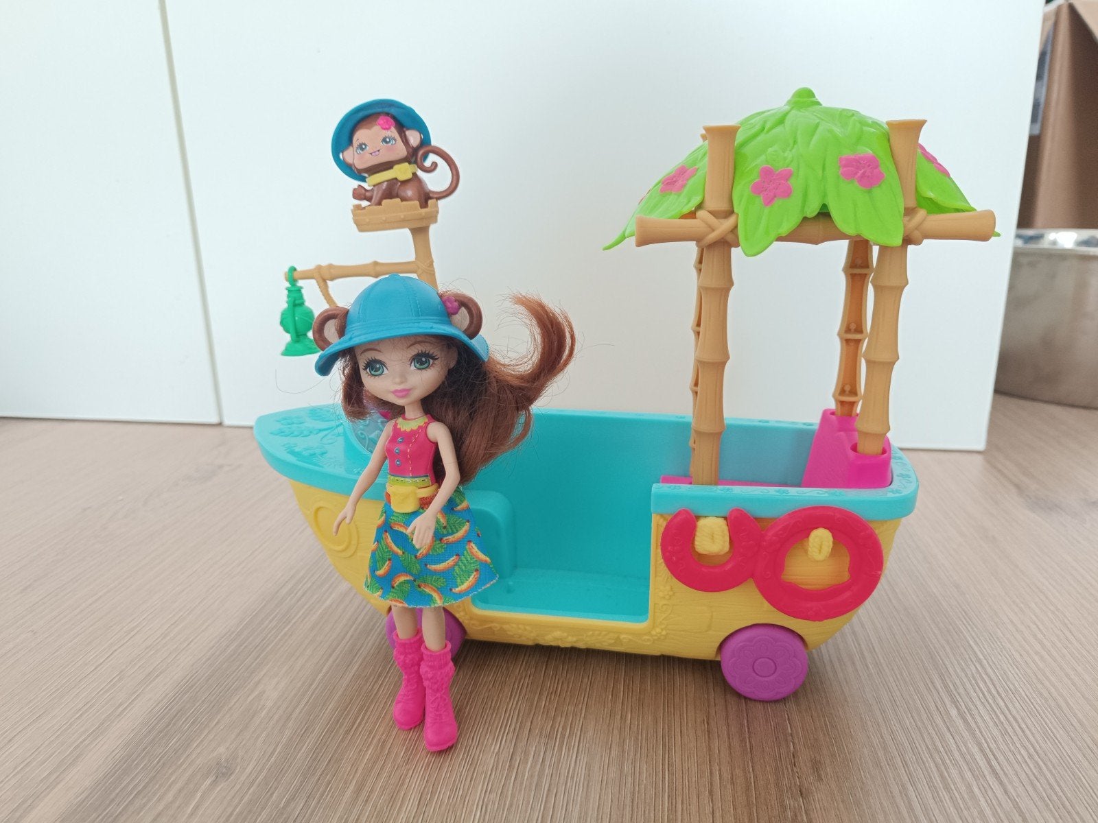 Enchantimals Jungleboot, Ophalen of Verzenden, Zo goed als nieuw, Overige typen
