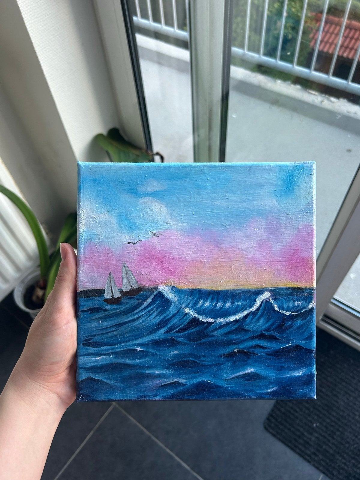 Olieverfschilderij/Oil painting, Ophalen, Nieuw, Schilderen op nummer