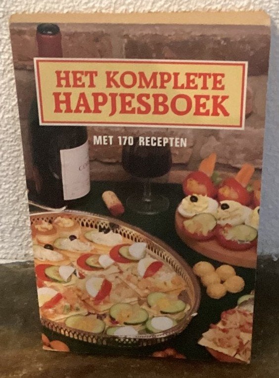 Het komplete hapjesboek, Boeken, Ophalen of Verzenden, Zo goed als nieuw