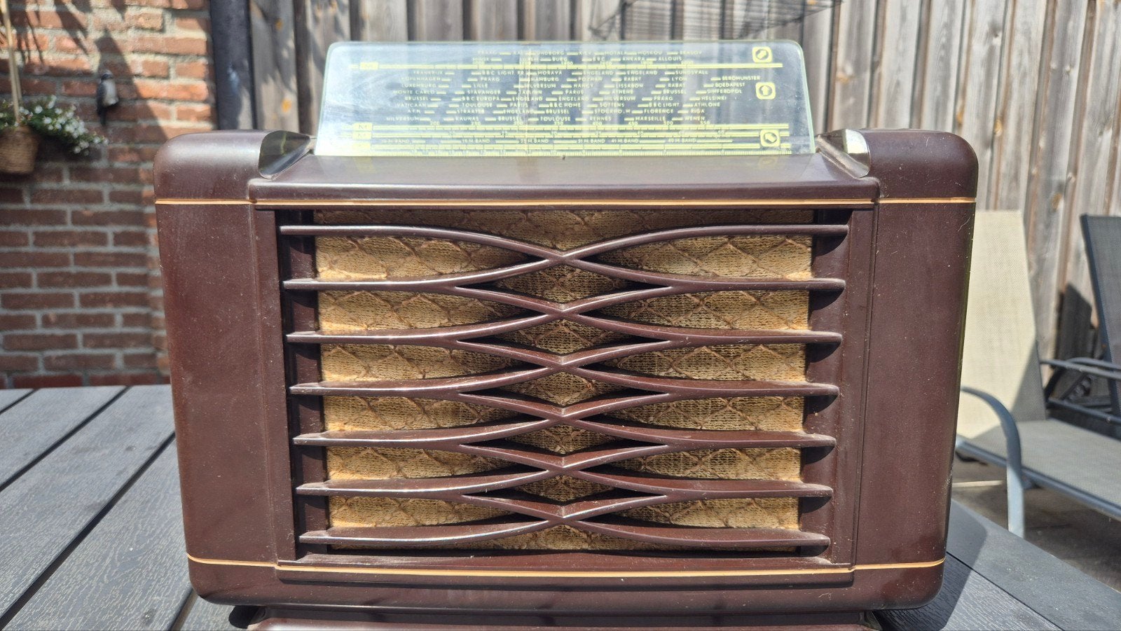 Philips BX462A Oude Radio - Vintage Buizenradio, Ophalen