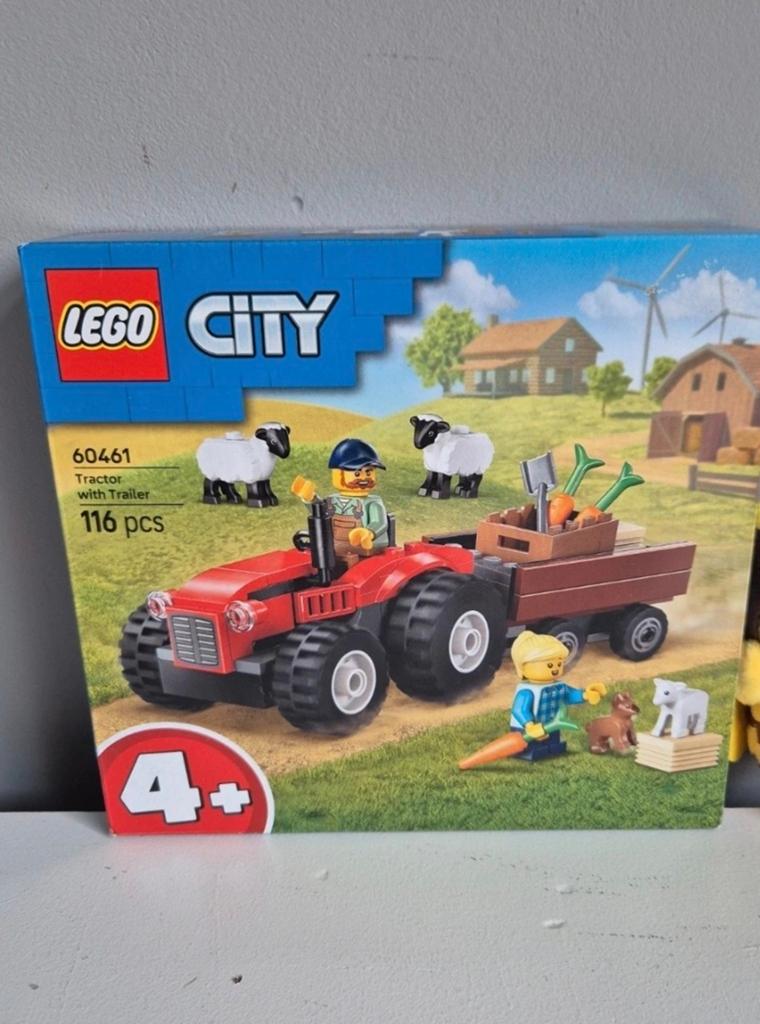 Lego City 60461 Tractor met Aanhanger - Nieuw in doos, City, Lego, Nieuw, Ophalen of Verzenden
