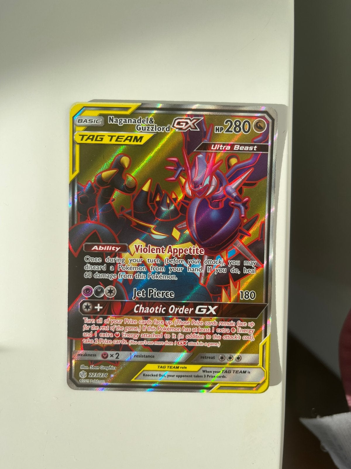 Nagandel & guzzlord Tagteam full art, Verzenden, Nieuw