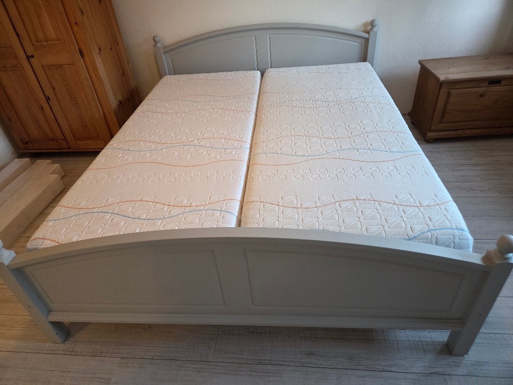 Bedframe, Huis en Inrichting, Ophalen, Gebruikt, 210 cm, Tweepersoons