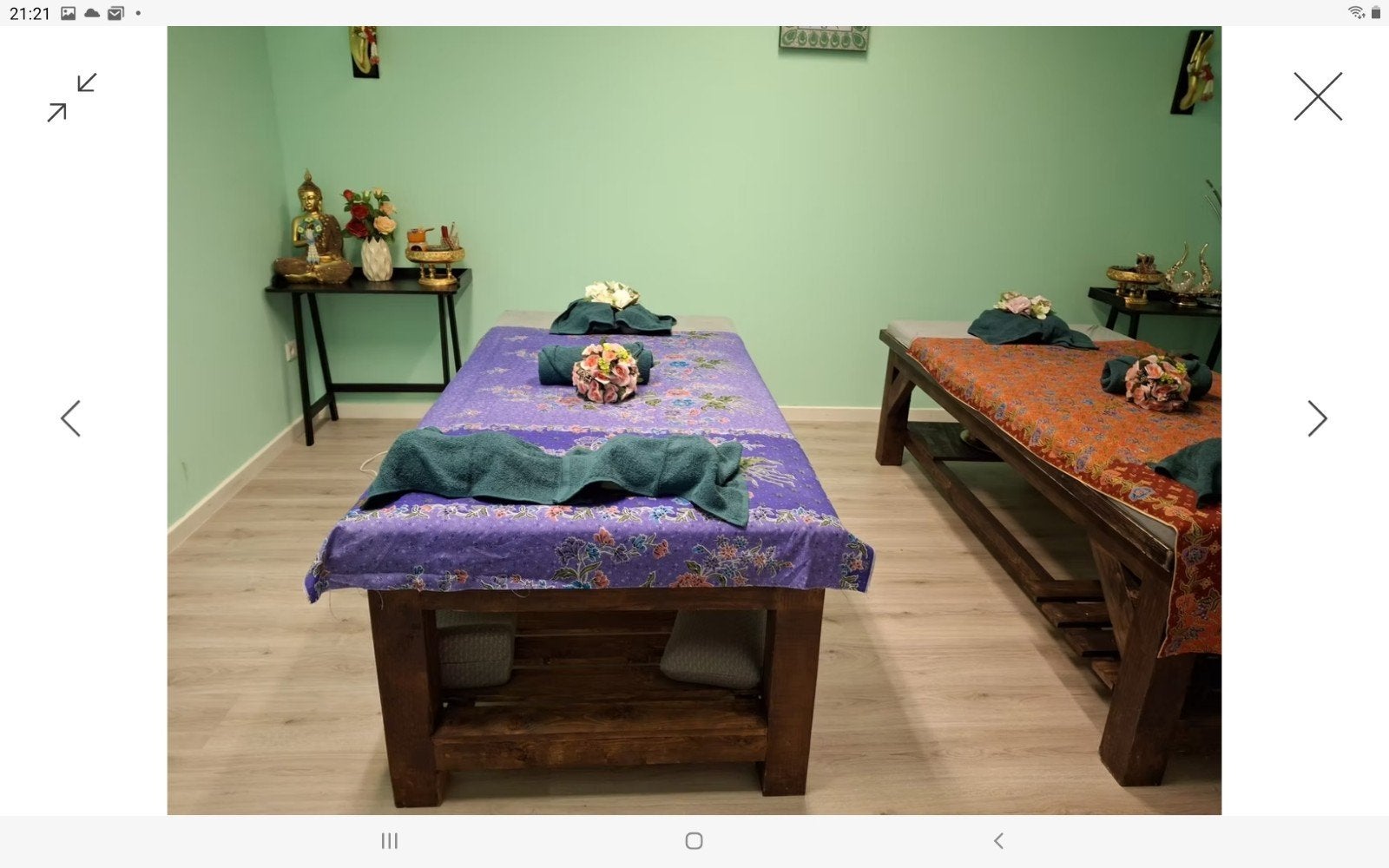 Thais massagebed, Ophalen, Zo goed als nieuw, Massagetafel