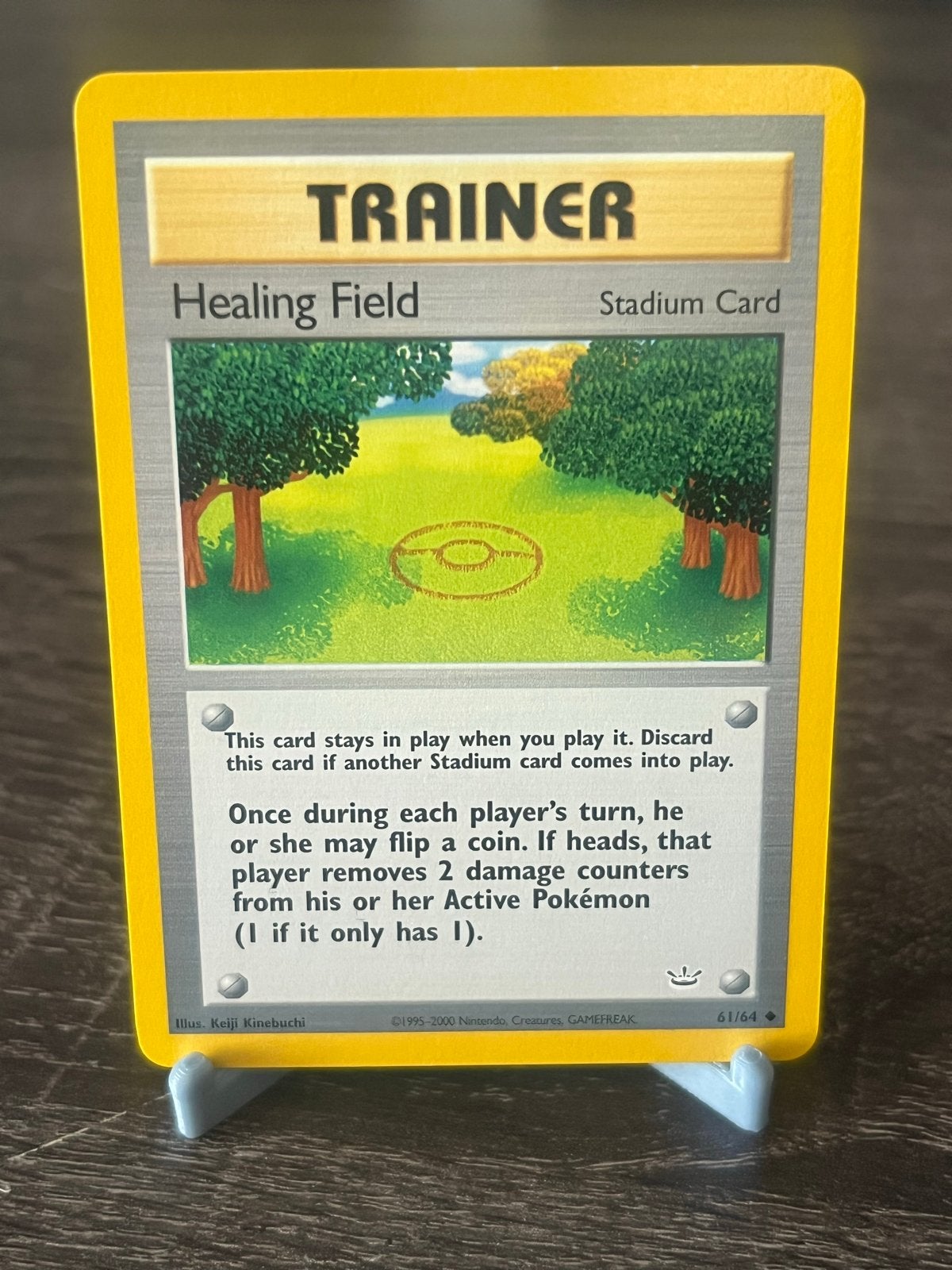 Healing Field (61/64) - Neo Revelation - EX, Ophalen of Verzenden, Zo goed als nieuw, Losse kaart
