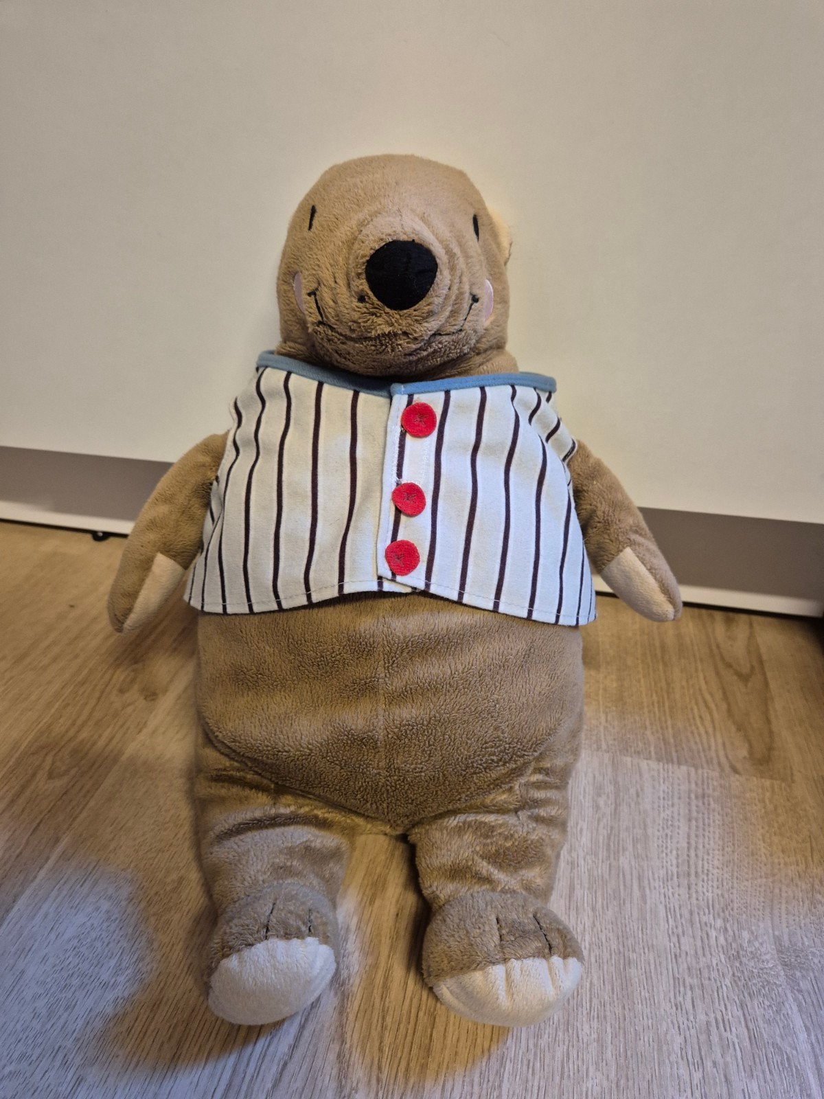 IKEA beer knuffel met shirtje 33 cm Nallebjorn, Ophalen of Verzenden, Stoffen beer, Overige merken