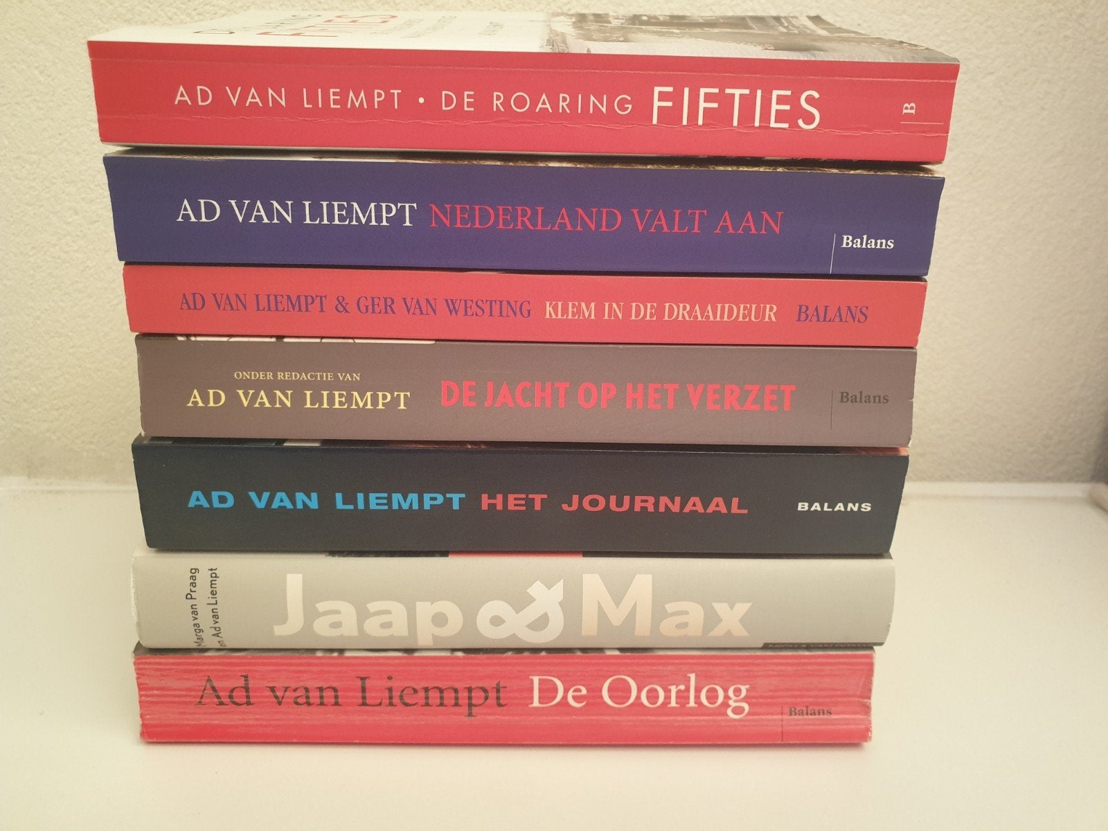 Boeken van Ad van Liempt - Diverse titels, Boeken, Ophalen of Verzenden, Gelezen, Ad van Liempt