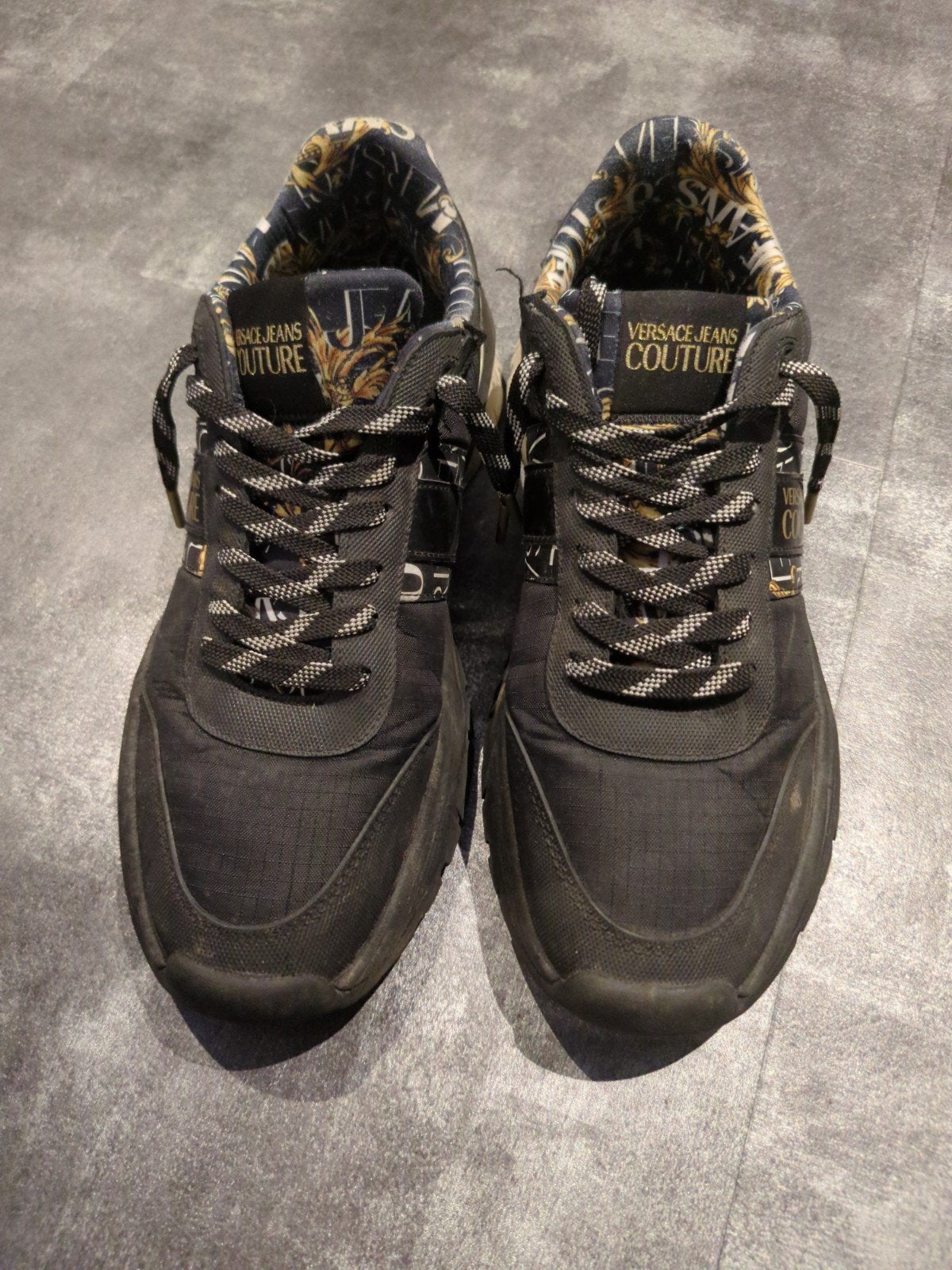 Versace Jeans Couture sneakers - Maat 43, Zwart, Ophalen of Verzenden, Sneakers of Gympen, Versace Jeans Couture