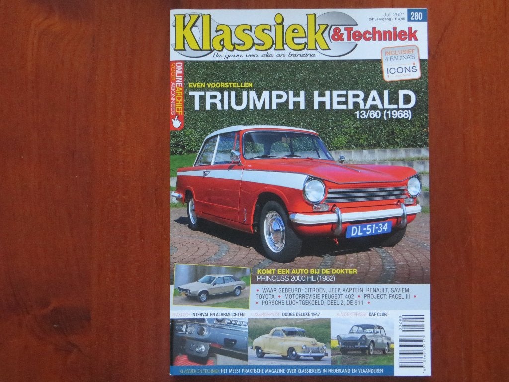 Klassiek & Techniek 280 Triumph Herald 13/60, Princess 2000, Ophalen of Verzenden, Nieuw, Overige merken