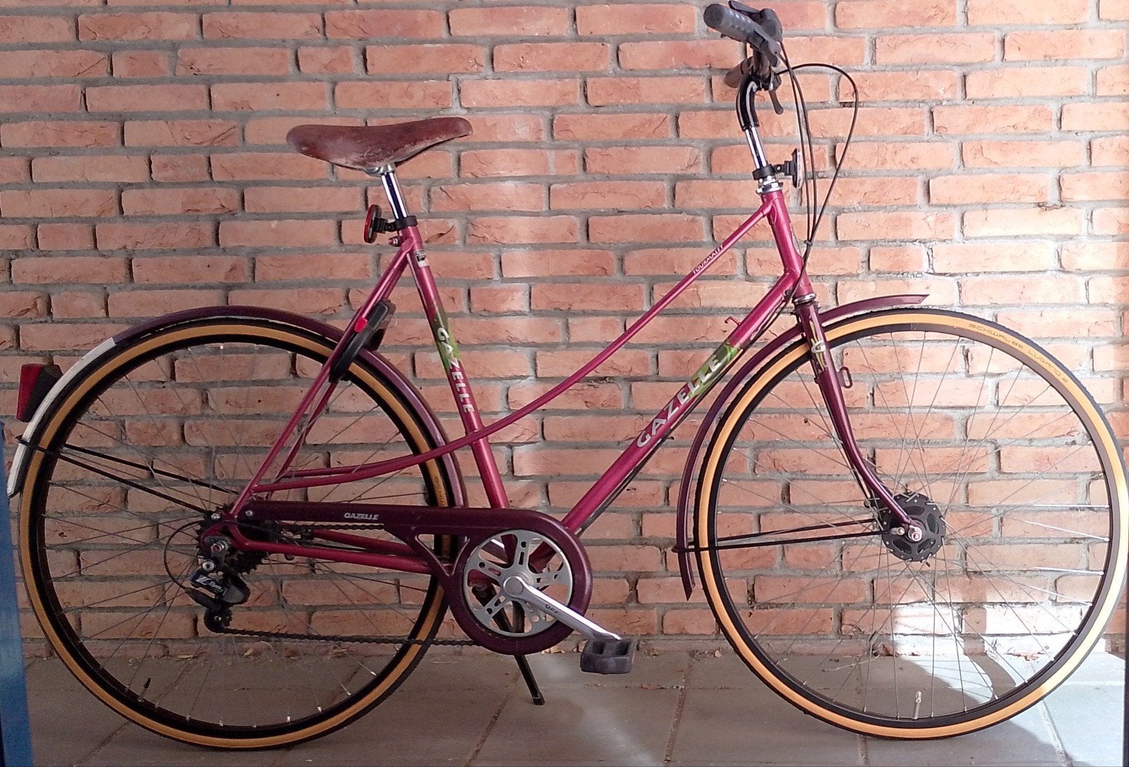 GAZELLE  roze 'OLDTIMER' 1968 as new - Dames M/L t.e.a.b., Ophalen, Jaren '60 of nieuwer, Velgrem, 51 tot 55 cm
