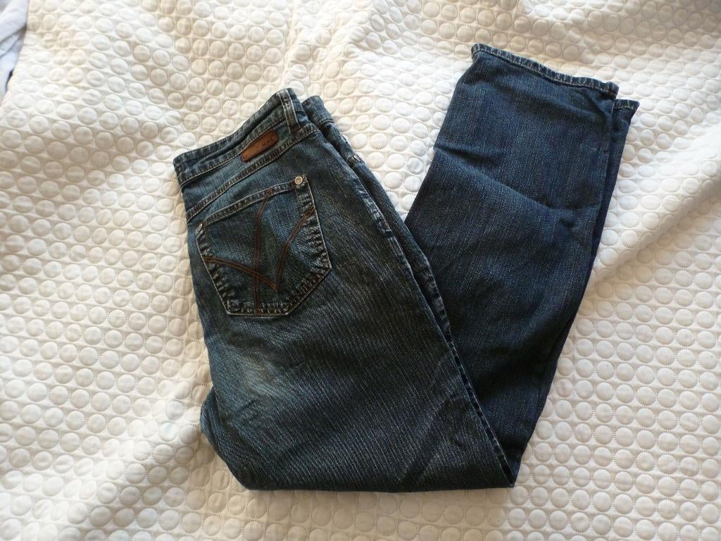 MAC carrie boot jeans broek 42 / L32 -GRATIS zend, Maat 42/44 (L), Zo goed als nieuw, Lang, Verzenden