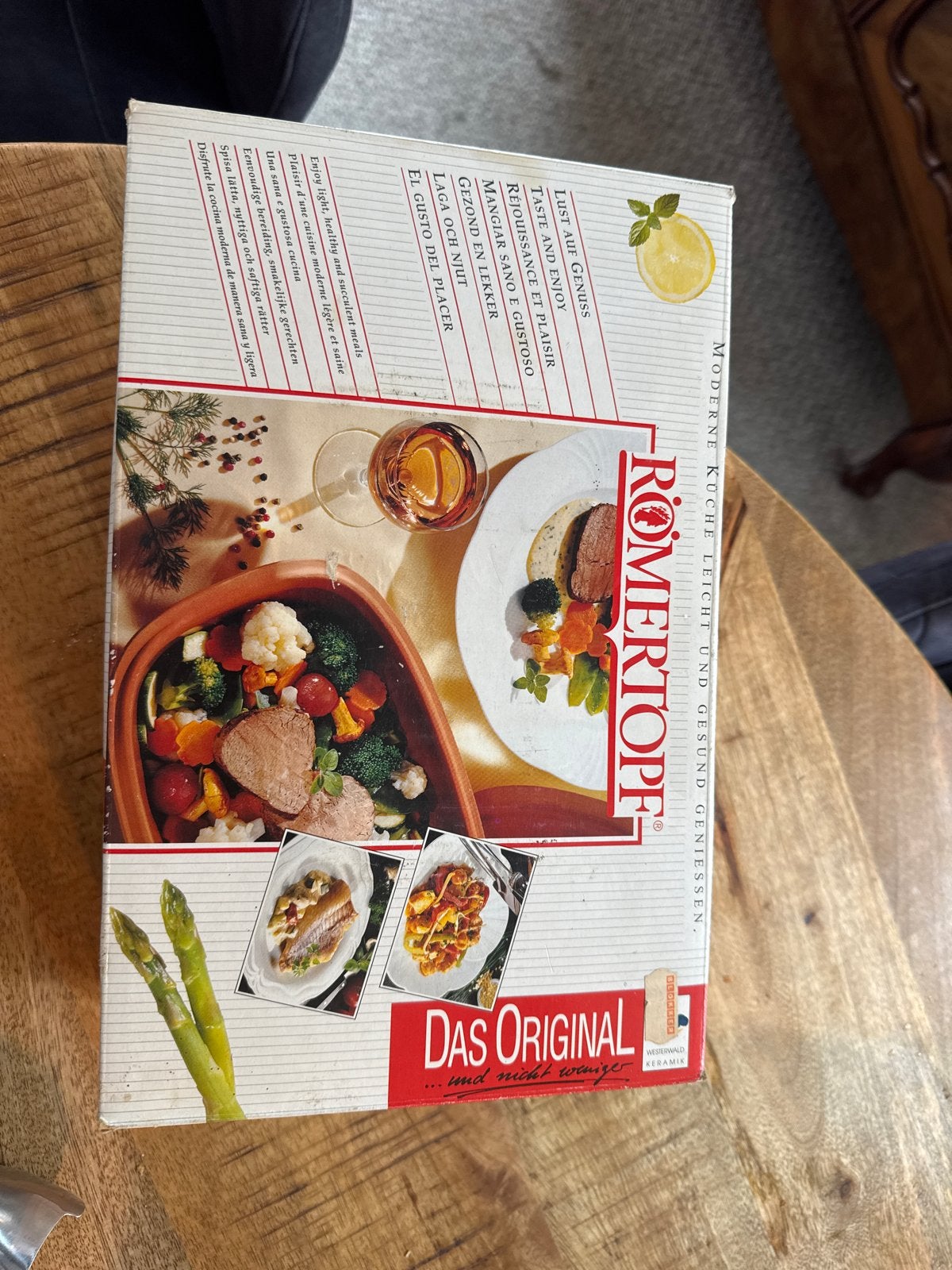 Nieuwe Römertopf in doos - Het origineel, Overige typen, Nieuw, Ophalen of Verzenden, Steen/keramiek