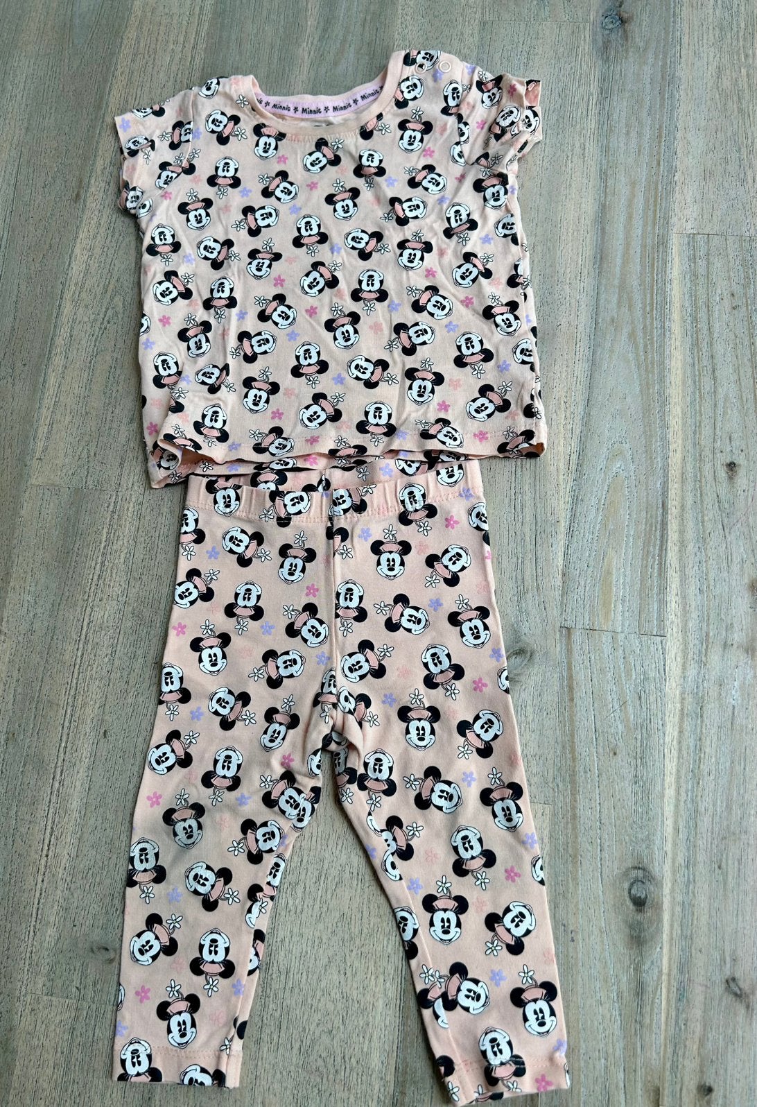 Minnie Mouse setje, maat 74., Verzenden, Gebruikt, Meisje, Setje
