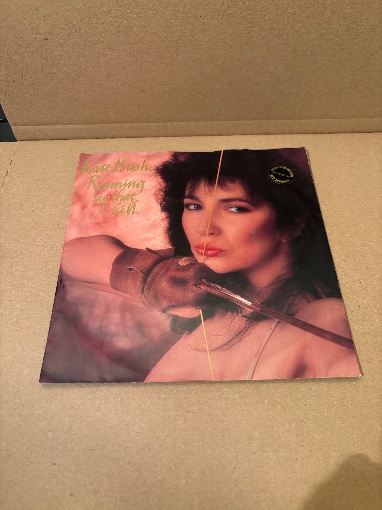 Single Kate Bush - Running up that hill, Fotohoes, Verzenden, Gebruikt, Pop