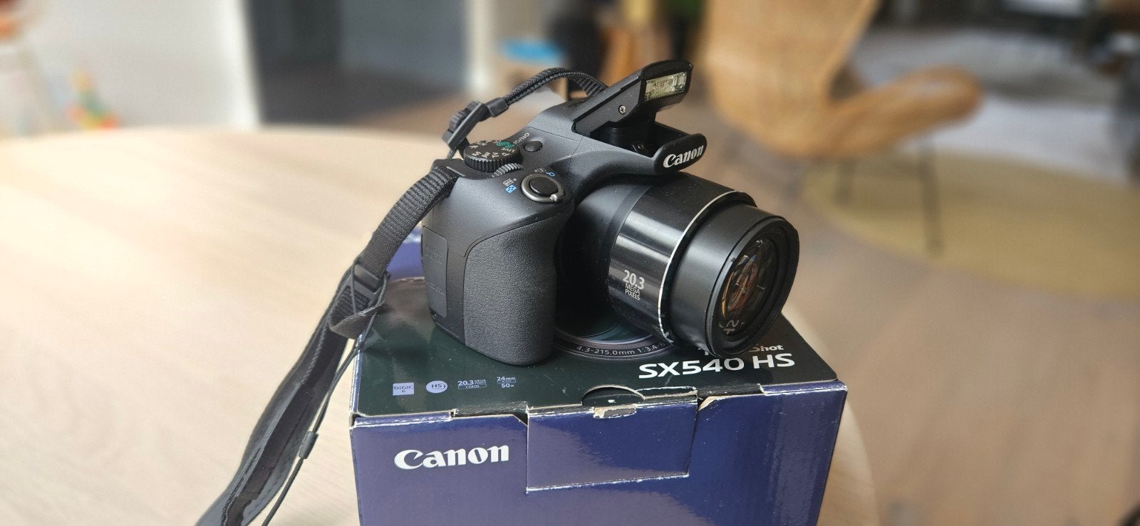 Canon PowerShot SX540 HS Bridgecamera met 50x optische zoom, Beeldstabilisatie, Canon, Ophalen of Verzenden, Zo goed als nieuw
