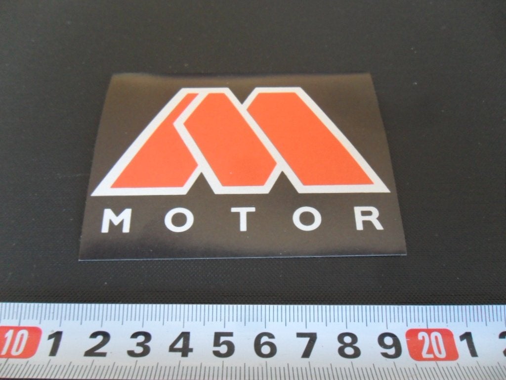 sticker MOTOR logo  GS004, Ophalen, Zo goed als nieuw