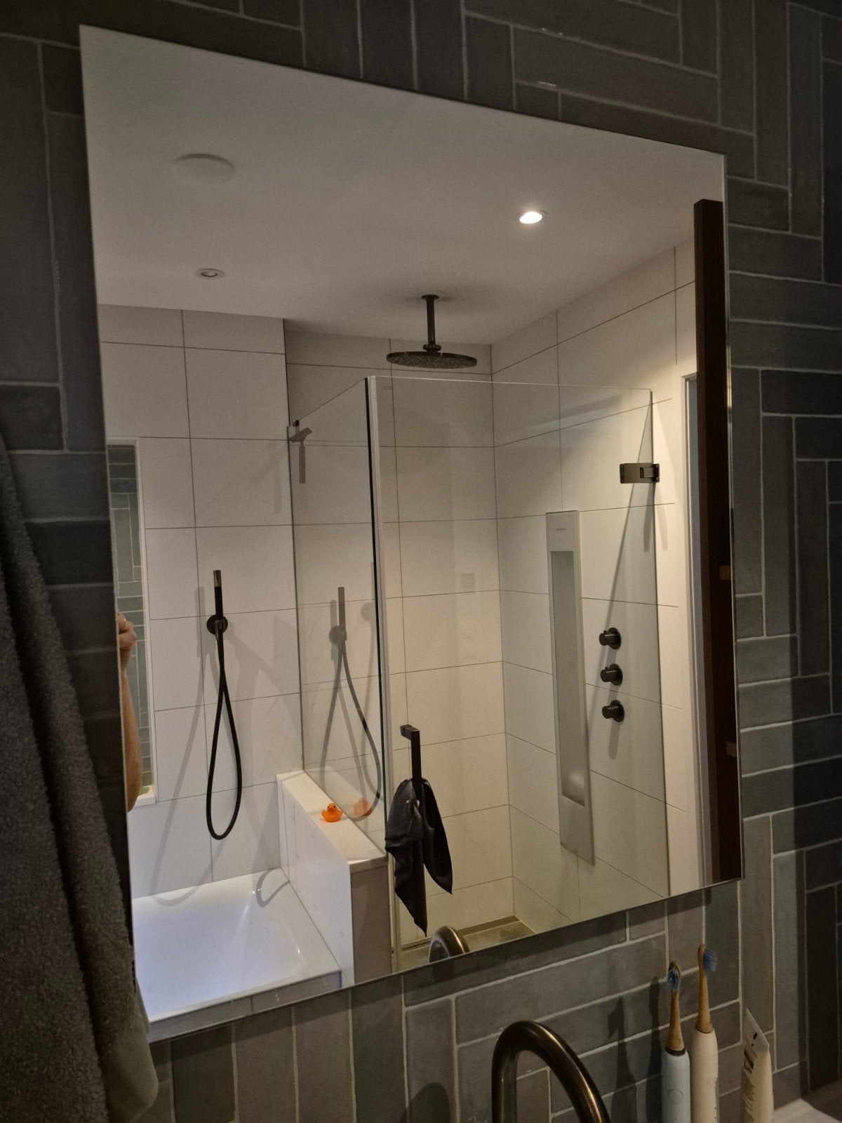 Badkamerspiegel nieuw 80 x 100, Huis en Inrichting, Ophalen, Overige typen, Nieuw, 50 tot 100 cm