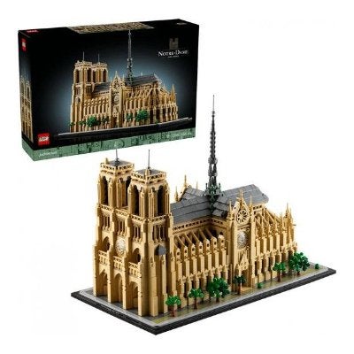 LEGO Architecture Notre-Dame van Parijs - 21061, Info@lego.com, Lego, Ophalen of Verzenden, Zo goed als nieuw